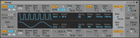 A Beginner's Guide to Ableton Analog Synth