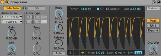 Sidechain Compression in Ableton Live for Beginners