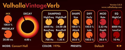 "VintageVerb" by Valhalla: The Best Reverb Plugin?